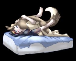 anthro bed canid canine canis digital_drawing_(artwork) digital_media_(artwork) duo female female_penetrated from_front_position fur furniture hair lying male male/female male_penetrating male_penetrating_female mammal missionary_position moan nude on_back on_bed open_mouth penetration sex shaded simple_background struggs_(zrcalo) tail vaginal_penetration vaginal_penetration zrcalo