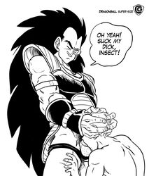 2boys dragon_ball dragon_ball_z duo galaxycoop general_blue male male_only raditz super-size yaoi