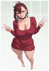 momo ayase from dandadan