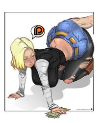android 18 from dragon ball by kamina1978