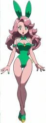 ai_generated black_clover bunny_ears bunnysuit large_breasts long_hair pink_hair vanessa_enoteca