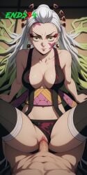 ai_generated daki_(kimetsu_no_yaiba) demon_girl demon_slayer ends34 kimetsu_no_yaiba prostitution slut slutty_outfit whore