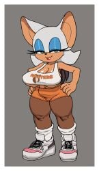 1girls anthro bat big_breasts chiropteran chiropteran_humanoid eulipotyphlan female_only hooters hooters_uniform mr.ocelot rouge_the_bat sega sonic_(series) sonic_the_hedgehog_(series) wide_hips