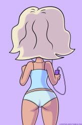 1girls animated ass blonde_hair blonde_hair_female dancing disney_xd earphones female jackie_lynn_thomas listening_to_music lovestar moving panties short_hair solo star_vs_the_forces_of_evil underwear