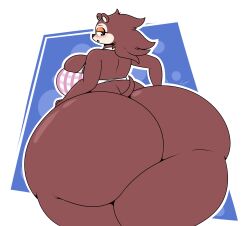 1boy 1girls animal_crossing anthro ass ass_bigger_than_breasts ass_bigger_than_head ass_bigger_than_torso ass_focus big_ass corydingus enormous_ass furry hedgehog huge_ass hyper hyper_ass large_ass looking_back nintendo sable_able tagme thick_thighs wide_hips