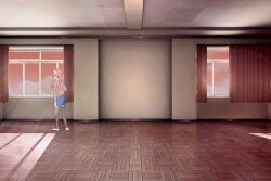 carambolatup clothing doki_doki_literature_club monika_(doki_doki_literature_club) sequence solo walking walking_towards_viewer