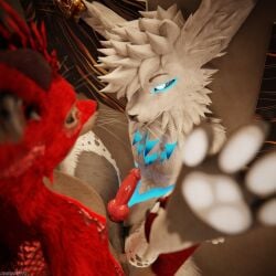 1:1 3d_(artwork) 4k absurd_res against_surface against_wall anal anal_sex animal_genitalia animal_penis anthro anthro_on_anthro anthro_penetrated anthro_penetrating anthro_penetrating_anthro balls biped black_body black_fur blender_(artwork) blender_cycles_(artwork) blue_body blue_fur bodily_fluids canid canine canine_genitalia canine_penis canis claws clothing cum cum_dripping_from_penis cum_in_ass cum_inside cum_on_belly cum_on_body cum_on_penis depth_of_field digital_media_(artwork) dominant dragonplayer duo erection fox fur genital_fluids genitals gigi2k grey_body grey_fur hair hi_res holding_leg inside knot living_room male male/male male_penetrated male_penetrating male_penetrating_male mammal multicolored_body nude on_ground open_mouth orgasm paws penetration penis pink_penis red_body red_fur red_penis reflection rexouium sex slim slim_anthro slim_male slim_sub smile sneoxsnow standing submissive submissive_male tail white_body white_fur