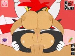 anal animated bouncing_breasts ctrl-z female full_nelson furry game_cg genderswap_(mtf) male nipples pussy_mound rouge_the_bat rule_63 sega shade_the_hedgehog shadow_the_hedgehog sonic_(series) sonic_transformed_3 straight