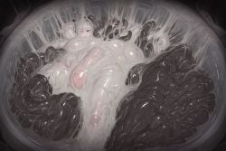 1girls ai_generated assimilation body_horror breasts conjoined cum cum_drip egg_laying eggs excessive_cum extra_arms futanari huge huge_anus hybrid melting merging monster multi_genitalia mutant mutation pregnant puffy_anus sagging_breast slime slime_girl slime_monster stasis_tank sticky stomach_bulge tentacle tentacle_sex transformation unusual_anatomy