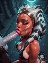 1boy 1girls ahsoka_tano ai_generated ai_video alberist audio bare_shoulders bikini blue_eyes bouncing_breasts clothed colored_skin covered_nipples deepthroat facial_markings fellatio female kneeling large_breasts large_penis looking_at_viewer male moaning moaning_on_cock music oral oral_sex orange_skin pale-skinned_male penis star_wars tagme tan_lines thick_lips togruta video video_recording