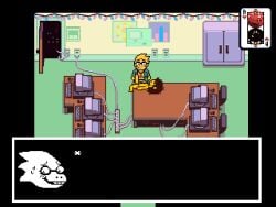 4:3 aged_up alphys animated anthro bladedbard bodily_fluids cum cum_on_face deltarune digital_media_(artwork) duo female genital_fluids handjob human kris_(deltarune) kris_dreemurr male male/female mammal penile pixel_(artwork) pixel_animation sex speech_bubble sprite sprite_animation sprite_art text undertale_(series)