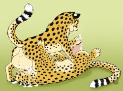2016 69_position balls big_balls big_penis bodily_fluids cheetah claws clone closed_eyes cum cum_in_mouth cum_inside cum_on_balls cum_on_face cum_on_penis deep_throat drinking drinking_cum duo ejaculation erection felid feline fellatio feral feral_on_feral feral_penetrated feral_penetrating feral_penetrating_feral fur genital_fluids genitals huge_balls jasiri lying male male/male mammal markings messy multicolored_body multicolored_fur on_back oral oral_penetration penetration penile penis penis_in_mouth selfcest sex signature simple_background spots spotted_body square_crossover sucking tail toradoshi two_tone_body two_tone_fur