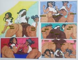 2girls aoi_(pokemon_sv) breasts brown_eyes bubble_butt dark-skinned_female dark_ass dark_skin double_ass_focus dumptruck_ass ebony ebony_female enormous_ass fat_ass female female_only gigantic_ass gilf hair_bun harmony_(pokemon) huge_ass huge_butt juliana_(pokemon) lime_(pokemon) looking_back multiple_girls nintendo pokemon pokemon_legends:_z-a pokemon_sv pokemon_trainer ryme_(pokemon) seika_(pokemon) smile smiling smiling_at_viewer thick thick_ass thick_thighs thighs thong thong_bikini twerk twerking twerking_at_viewer twerking_position twerkoff twintails voluptuous voluptuous_female wide_hips