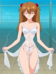 ai_generated anal_invitation anus ass asuka_langley_sohryu asuka_langley_soryu bandaid bandaid_on_pussy bent_over blue_eyes brown_hair female from_behind from_below german_japanese highres inviting_to_sex kneepits looking_at_viewer looking_back maebari naked naostudio neon_genesis_evangelion nsfw nude plugsuit_pilot presenting presenting_anus pussy red_hair shiny_skin simple_background solo spread_anus spread_ass spreading_own_anus spreading_own_ass thigh_gap tsundere