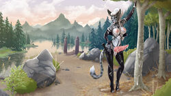khajiit from the elder scrolls by lysergide