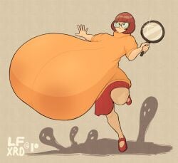 velma dinkley from scooby-doo by lucy fuchs
