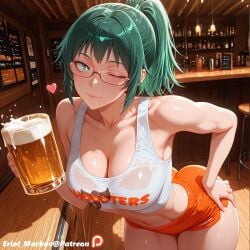 maki zenin from hooters by eriot markov(artist)