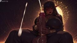 1futa 2d ai_generated balls big_balls big_breasts big_penis breasts busty cock cum curvaceous curvaceous_figure curvy curvy_body curvy_figure curvy_futa curvy_hips dark-skinned_futa dick dickgirl elf futanari huge_breasts intersex masturbation penis quantrup solo solo_futa tagme toned toned_body toned_futa video