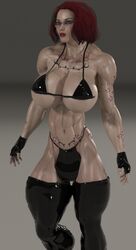 3d futa_only futanari intersex joos3dart mey-mey muscular_futanari portrait