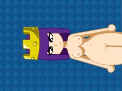 animated anti_ai archer_queen_(clash_of_clans) archer_queen_(clash_royale) bouncing_breasts clash_(series) clash_of_clans clash_royale crown eyelashes eyeshadow gerbillo_aea naked naked_female no_ai purple_hair tagme thick thick_hips thick_thighs video violet_hair