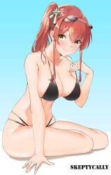 1girls 2d 2d_(artwork) 2d_artwork adult adult_female arm_support azur_lane bare_arms bare_belly bare_chest bare_hands bare_hips bare_knees bare_legs bare_midriff bare_navel bare_shoulders bare_skin bare_thighs belly belly_button big_breasts bikini bikini_bottom bikini_only bikini_top black_bikini black_bikini_bottom black_bikini_top black_swimsuit black_swimwear blue_background breasts brown-haired_female brown_hair busty busty_female busty_girl calves cleavage closed_mouth_smile collarbone curvaceous curvaceous_body curvaceous_female curvaceous_figure curvaceous_hips curvy curvy_body curvy_female curvy_figure curvy_hips digital digital_art digital_drawing digital_drawing_(artwork) digital_media digital_media_(artwork) elbows exposed_arms exposed_belly exposed_chest exposed_hips exposed_legs exposed_midriff exposed_navel exposed_shoulders exposed_skin exposed_thighs female female_focus female_only fingers full_body goggles goggles_on_forehead goggles_on_head green-eyed_female green_eyes groin hair_between_eyes hair_ornament hair_ornaments halterneck head_tilt high_resolution highres hourglass_figure knees large_boobs large_breasts lean_figure legs legs_folded light_smile long_hair looking_at_viewer mature mature_female midriff narrow_waist navel ponytail seiza shoulders side_ponytail simple_background sitting sitting_on_floor sitting_on_ground sitting_on_knees skeptycally slender_body slender_waist slim_waist smile smiley_face smiling smiling_at_viewer solo strap_lift strap_pull string_bikini swimsuit swimwear thighs tilted_head wide_hips yokozuwari zara_(azur_lane)