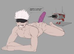 satoru gojo from jujutsu kaisen by lovi