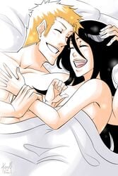 1boy bleach dangerousbride female ichigo_kurosaki karoll_ann kuchiki_rukia