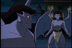 angela_(gargoyles) disney edit female gargoyles goliath_(gargoyles) nipples screenshot screenshot_edit