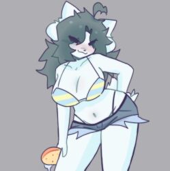 :3 breasts scentedpocky temmie temmie_(undertale) thighs undertale undertale_(series)