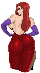 1girls alternate_version_available aqua_eyes ass_in_dress backboob bursting_breasts cameltoe cleavage curvy disney elbow_gloves erect_nipples female huge_areolae huge_ass jessica_rabbit large_breasts long_hair orange_hair puffy_nipples red_hair synecdoche thick_lips thick_thighs tight_clothing very_long_hair voluptuous who_framed_roger_rabbit wide_hips