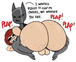 1futa 1girls batgirl batman_(series) batwoman batwoman_(dcau) big_areola big_ass big_balls big_belly big_breasts big_butt big_nipples big_penis big_thighs cowgirl_position crossover futa_on_female futanari grojband laney_penn large_ass large_breasts large_butt large_penis large_thighs larger_female riding riding_cock riding_penis theslashfive