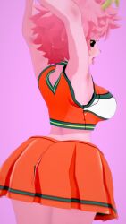 mina ashido from boku no hero academia by theyuta123