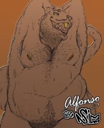 alfonso_de_sica anthro armpit_hair bodily_fluids body_hair chains chest_hair facial_hair fracphoria_the_mystic goatee gold_(metal) gold_tooth hairy happy_trail love_handles male male_only mammal moustache murid murine portrait pubes rat rodent slightly_chubby solo sweat text