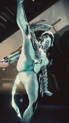 alien alien_girl amonsrule ass captura mag_(warframe) photoshop pussy spread_legs warframe