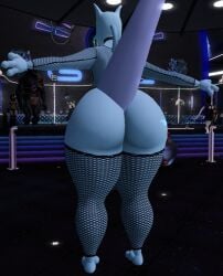 1boy big_ass bubble_butt ferialexonar furry huge_ass mewtwo pokemon pokemon_(species) tagme thick_thighs wide_hips