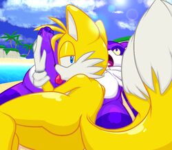 ass big_the_cat gay male oral penis size_difference sonic_(series) tails thanu