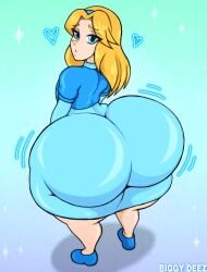 1female 1girls ass ass_focus big_ass biggy_deez blonde-haired_female blonde_female blonde_hair blonde_hair_female female female_only huge_ass hyper_ass large_ass looking_at_viewer maria_robotnik round_ass sega solo solo_female sonic_(series) sonic_the_hedgehog_(series) tagme thick_thighs wide_hips yellow_hair yellow_hair_female