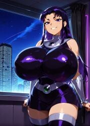 1girls ai_generated alternate_ass_size alternate_body_type alternate_breast_size alternative_bust_size beautiful beauty below_view black_eyes black_hair blackfire blackfire_(teen_titans) breasts breasts_bigger_than_head cleavage clothed clothing dc dc_comics elisabeth_cheria female female_focus female_only from_below gigantic_breasts huge_breasts hyper hyper_breasts large_breasts long_hair massive_ass massive_breasts massive_thighs massive_tits mommy mommy_milker mommy_milkers open_clothes open_eyes patreon patreon_username sexy_body solo solo_female solo_focus stretched_clothing teen_titans tight_clothing voluptuous