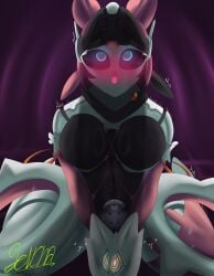 android angels_of_delusion aria_(zenless_zone_zero) aria_(zenless_zone_zero)_(robot_form) artificial_body ass ass_focus bashful big_breasts big_thighs blush body_focus breast_focus breasts cleavage curvy digital_art embarrassed fanart female flushed_face flustered from_below glossyb heavy_blush heavy_breasts huge_breasts humanoid illustration low_angle mechanical nsfw robot robot_girl rule_34 sencna_r18 shaded shy thicc thick wide_hips zenless_zone_zero