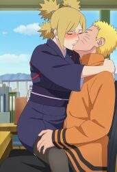 1boy 1girls ai_generated assertive assertive_female before_sex blonde_hair blunt_bangs blush boruto:_naruto_next_generations breasts chair cheating cheating_husband closed_eyes cowgirl_position female hair_over_one_eye high_resolution hokage indoors jacket kissing long_hair looking_at_another looking_at_partner lovers male married_female married_male milf naruto_(series) nude nude_female office office_chair partially_clothed partially_clothed_male penis ponytail pussy quad_tails romantic romantic_couple sex short_hair straddling temari tied_hair touching_face uncensored uzumaki_naruto
