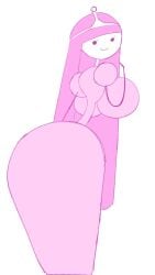adventure_time allagainstyou large_ass large_breasts princess_bubblegum stick_figure stickfigure stickman stickwoman tagme