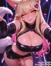 1futa ahri ahri_(league_of_legends) ai_generated balls breasts cock dickgirl dualitydelights fox_girl futa_only futa_sans_pussy futanari futanari_only girly high_resolution highres horny huge_ass huge_balls huge_boobs huge_breasts huge_butt huge_cock huge_testicles huge_thighs league_of_legends league_of_legends:_wild_rift medium_ass medium_breasts medium_penis muscular patreon penis self_upload sexy stable_diffusion worship