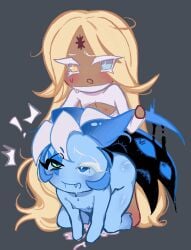 2boys aroused_face awakened_pure_vanilla_cookie blush cookie_run cookie_run_kingdom cum doggy_style fangs gay gay_male hair_grab heart-shaped_pupils nipples pure_vanilla_cookie self_upload shadow_milk_cookie sketch sweat yaoi