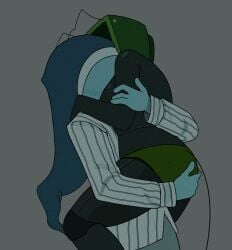 astro_(dandy's_world) dandy's_world faceless_character faceless_female faceless_male grabbing itsmayumi2 moon moonvision no_clothes panties robotic soft_sex straight touching tv_head vee_(dandy's_world)