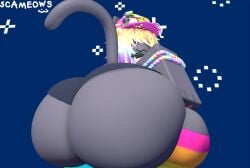 1girls 3d alternate_version_at_source alternate_version_available artist_name ass ass_focus big_ass big_ass_(female) bottom_heavy bottom_heavy_female bubble_ass bubble_butt butt_focus cat_ears cat_tail clothed clothed_female enormous_ass feline female female_focus female_only furry furry_female furry_only huge_ass huge_butt large_ass large_butt looking_back massive_ass massive_butt nyan_cat render rendered request requested roblox roblox_avatar roblox_studio robloxian scameows self_upload solo solo_female solo_focus thicc_thighs thick_thighs