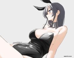 1girls 2d 2d_(artwork) 2d_artwork big_breasts black-haired_female black_bunny_ears black_bunnysuit black_hair black_leotard black_topwear blue-eyed_female blue_eyes blush blush_face blushing_female blushing_lines breasts bunny_ears bunnygirl bunnygirl_outfit bunnysuit busty busty_female busty_girl cleavage collar collarbone digital digital_art digital_drawing digital_drawing_(artwork) digital_media digital_media_(artwork) female female_focus female_only groin hair_between_eyes head_tilt large_boobs large_breasts lean_figure leotard long_hair looking_sideways looking_to_the_side narrow_waist oc original original_art original_artwork original_character profile shoulders simple_background sitting skeptycally slender_body slender_waist slim_waist solo thighs tilted_head topwear upper_body white_background white_collar wide_hips
