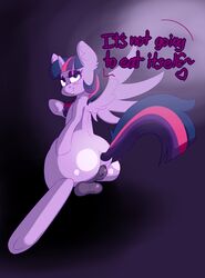 2017 alicorn animal_genitalia anus ass big_butt blush dock equine feral friendship_is_magic heart horn horse mammal my_little_pony pony presenting puffy_anus sitting solo squishy_kitty_(artist) twilight_sparkle_(mlp) wings