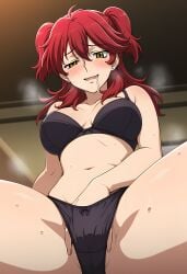 1girls ai_generated bikini breasts cameltoe female female_only female_villain fingering fingering_pussy fingering_self freckles freckles_on_face ginger ginger_female ginger_hair gundam gundam_00 hazel_eyes jewelry large_ass large_breasts light-skinned_female masturbating masturbation mobile_suit_gundam nena_trinity pale-skinned_female pale_skin red_hair redhead redhead_female redheaded_female solo stud_earrings thick_thighs thin_eyebrows twintails twintails_(hairstyle) underwear villainess yellow-eyed_female yellow_eyes yellow_eyes_female