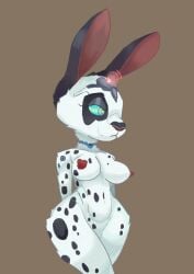 collar drone dronification female hi_res hypnotic_eyes markings mind_control robotization slave smagadoodle solo spots spotted_markings tech_control thick_thighs