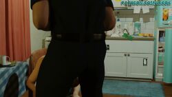 1boy 1girl 1girls 3d animated blender blender_(software) cop cum_in_mouth deepthroat degradation ejaculation face_fucking female/male jill_valentine lecok3d male male/female male_on_female mp4 pee_on_face peeing piss questionable_consent resident_evil resident_evil_3_remake sound sound_effects urine